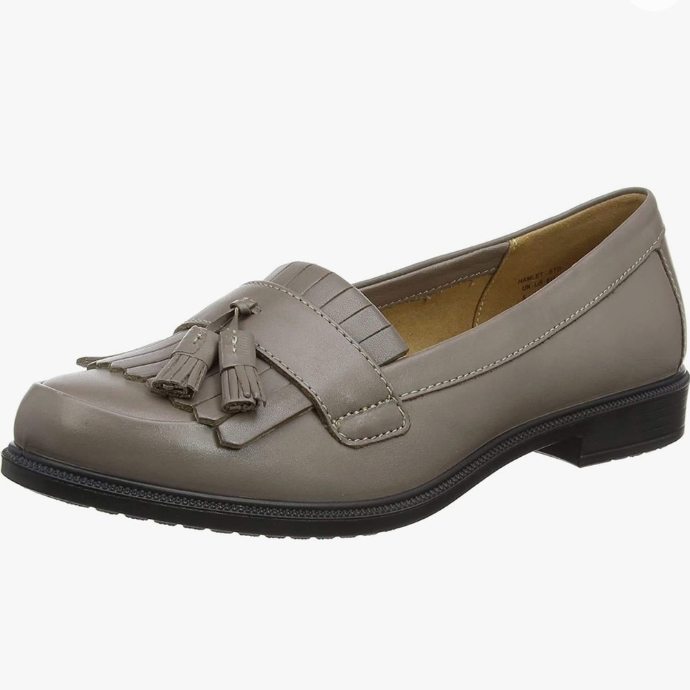 Hotter Hamlet Womens Leather Tassel Loafers Kiltie dress shoes size 9 NEW